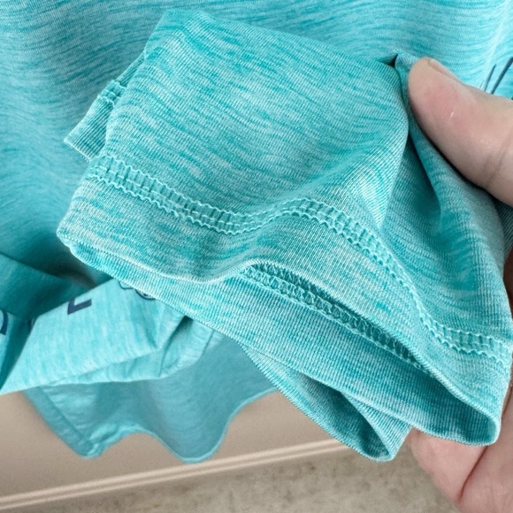 Salt Life Teal UV30 Sun Protection Long Sleeve Performance Tee - Picture 3 of 9